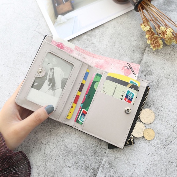 Vegan Leather Fox Rabbit Raccoon Cat Wallet - Picture 9 of 13